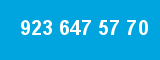 923 647 57 70 923 647 57 70